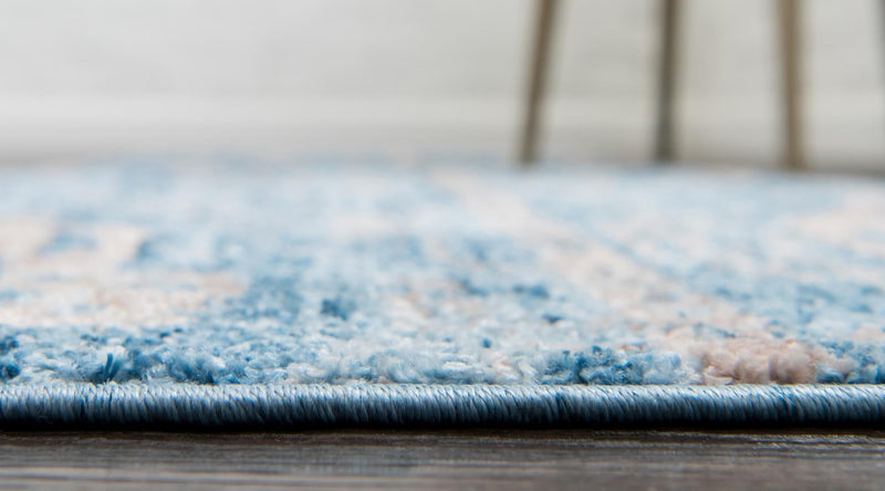 Seville Woven Collection Area Rug - Triana Runner Blue lifestyle 49