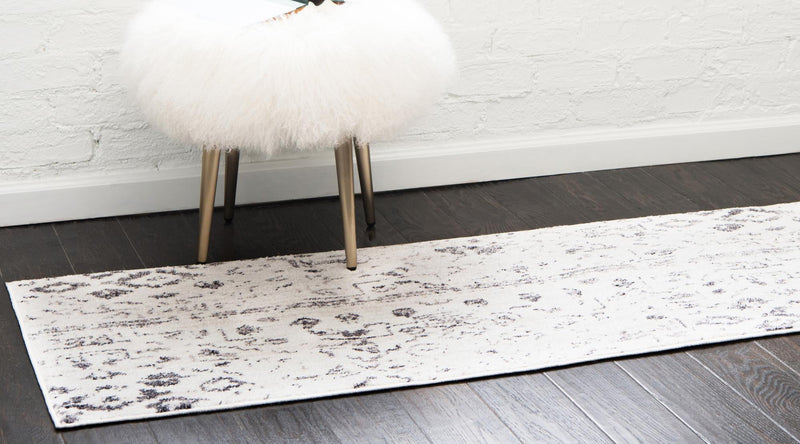 Seville Woven Collection Area Rug - Triana Runner Ivory lifestyle 91