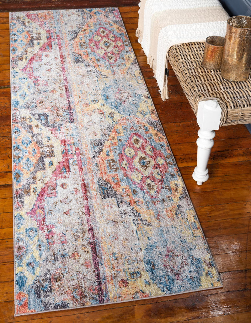 Seville Woven Collection Area Rug - Triana Runner Multi lifestyle 81