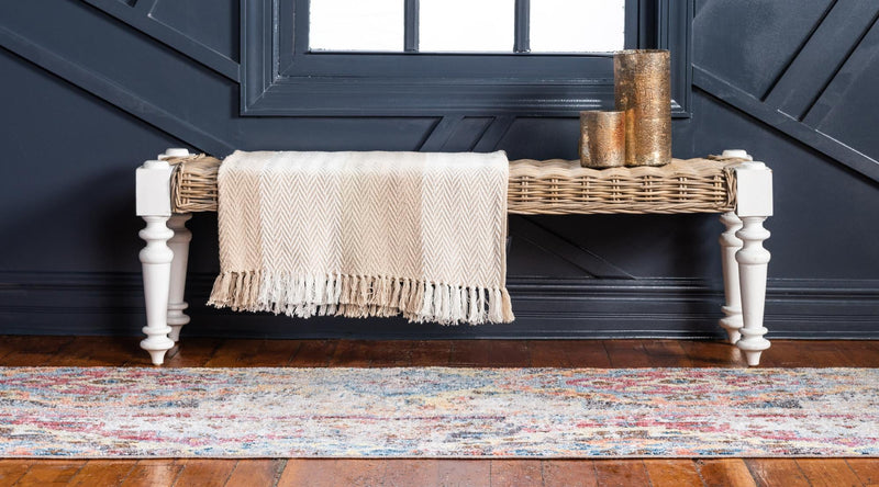 Seville Woven Collection Area Rug - Triana Runner Multi lifestyle 105