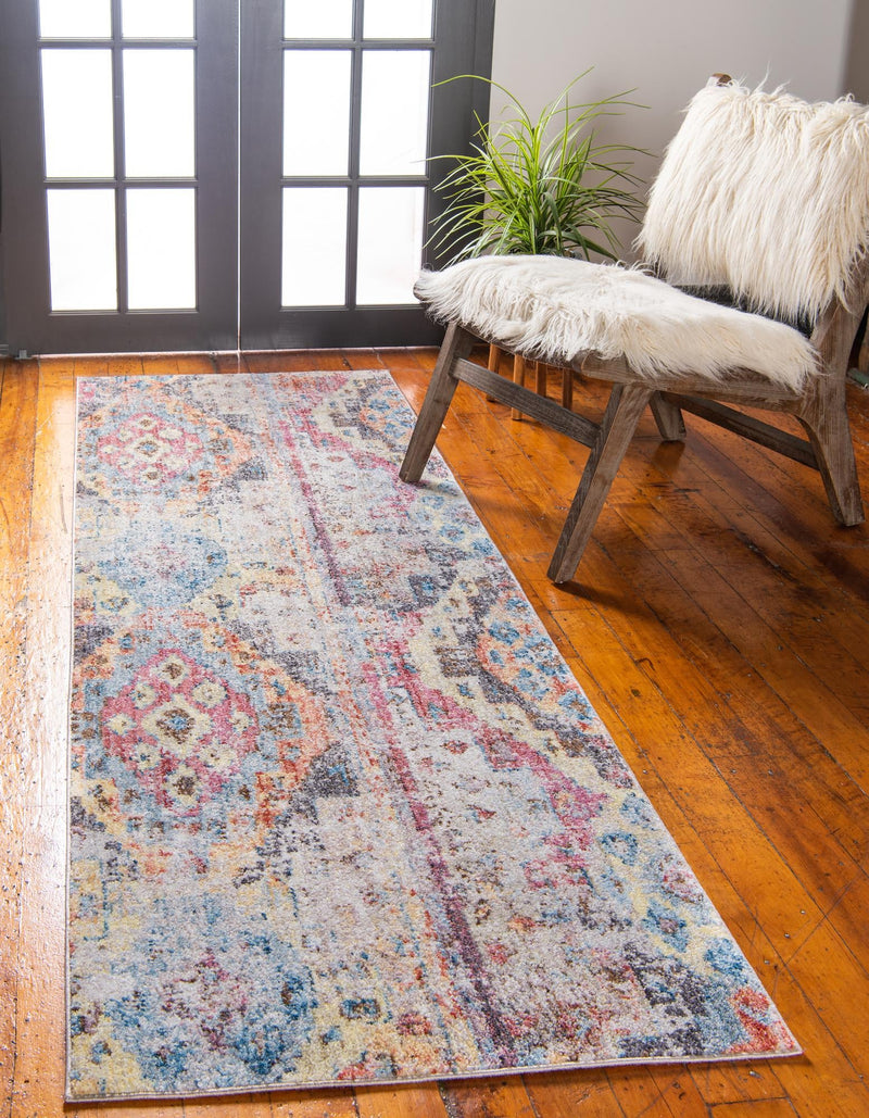 Seville Woven Collection Area Rug - Triana Runner Multi lifestyle 82