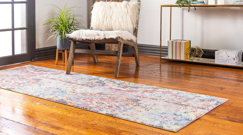 Seville Woven Collection Area Rug - Triana Runner Multi lifestyle 93