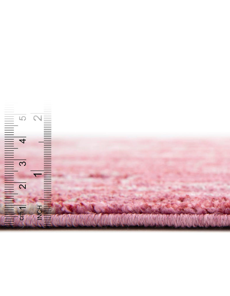 Seville Woven Collection Area Rug - Triana Runner Pink lifestyle 53