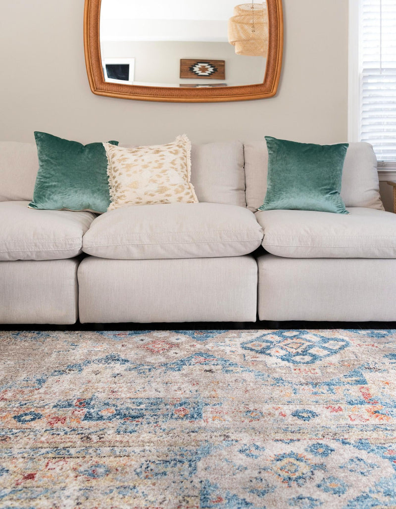 Seville Woven Collection Area Rug - Huelva Rectangle Multi lifestyle 11