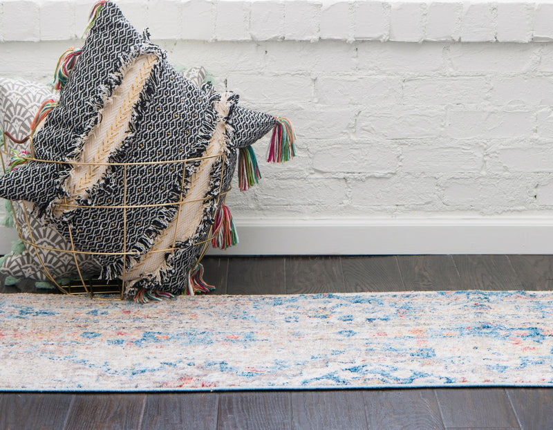 Seville Woven Collection Area Rug - Huelva Runner Multi lifestyle 17
