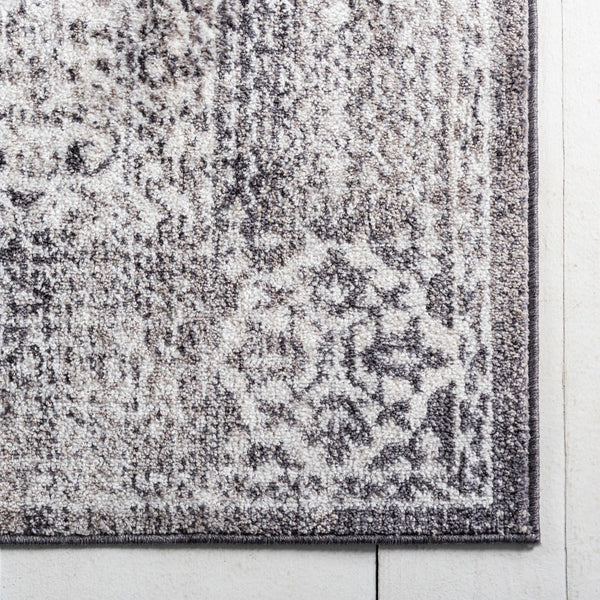 Bronx Loft Collection Area Rug - Belmont Rectangle Gray lifestyle 27