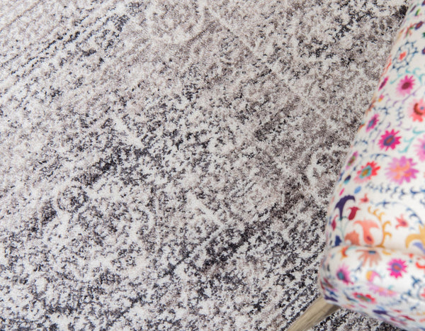 Bronx Loft Collection Area Rug - Belmont Runner Gray lifestyle 57
