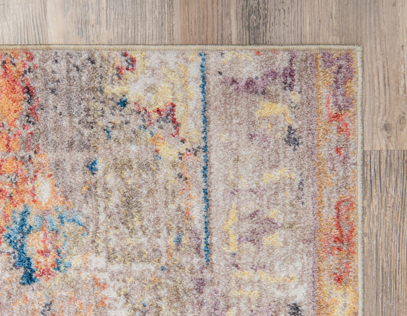 Seville Woven Collection Area Rug - Alcazar Rectangle Beige lifestyle 44