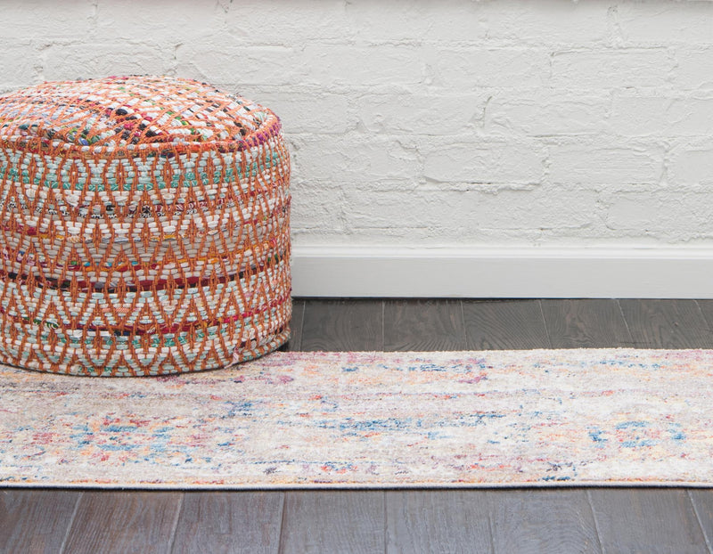 Seville Woven Collection Area Rug - Alcazar Runner Beige lifestyle 69