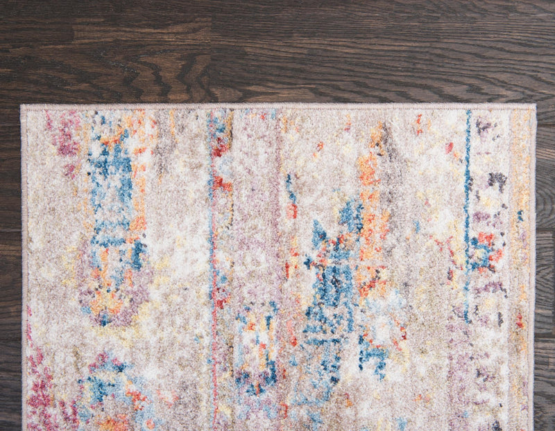 Seville Woven Collection Area Rug - Alcazar Runner Beige lifestyle 107