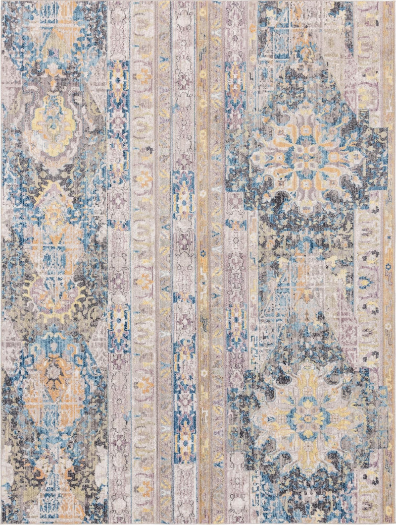 Seville Woven Collection Area Rug - Alcazar Rectangle Light Brown Main
