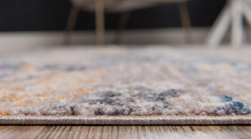 Seville Woven Collection Area Rug - Alcazar Rectangle Light Brown lifestyle 13