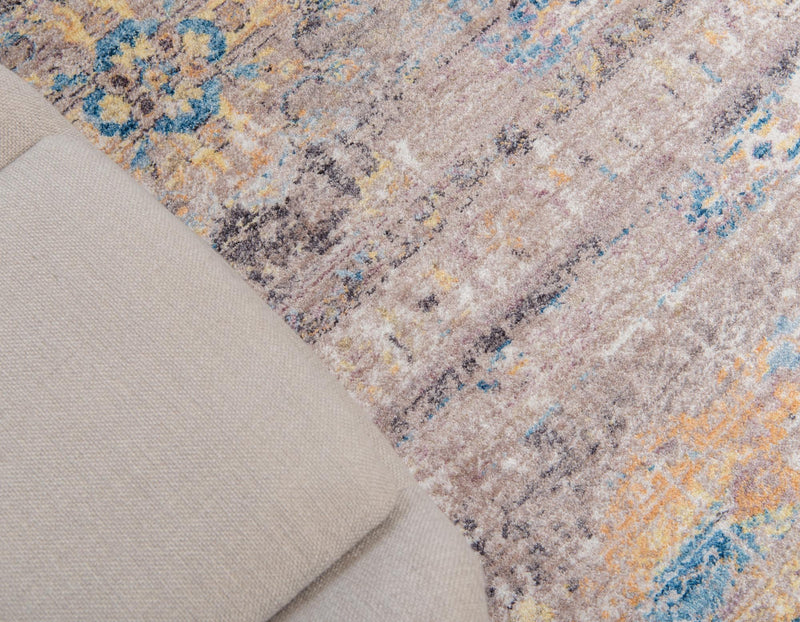 Seville Woven Collection Area Rug - Alcazar Rectangle Light Brown lifestyle 16