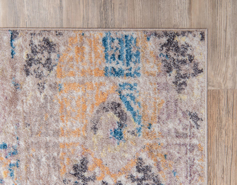 Seville Woven Collection Area Rug - Alcazar Rectangle Light Brown lifestyle 25