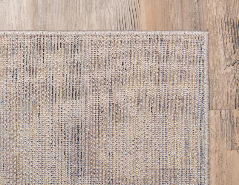 Seville Woven Collection Area Rug - Alcazar Rectangle Light Brown lifestyle 28