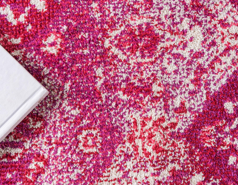 Brighton Terrace Collection Area Rug - Rottingdean (Magenta) Rectangle Magenta lifestyle 6