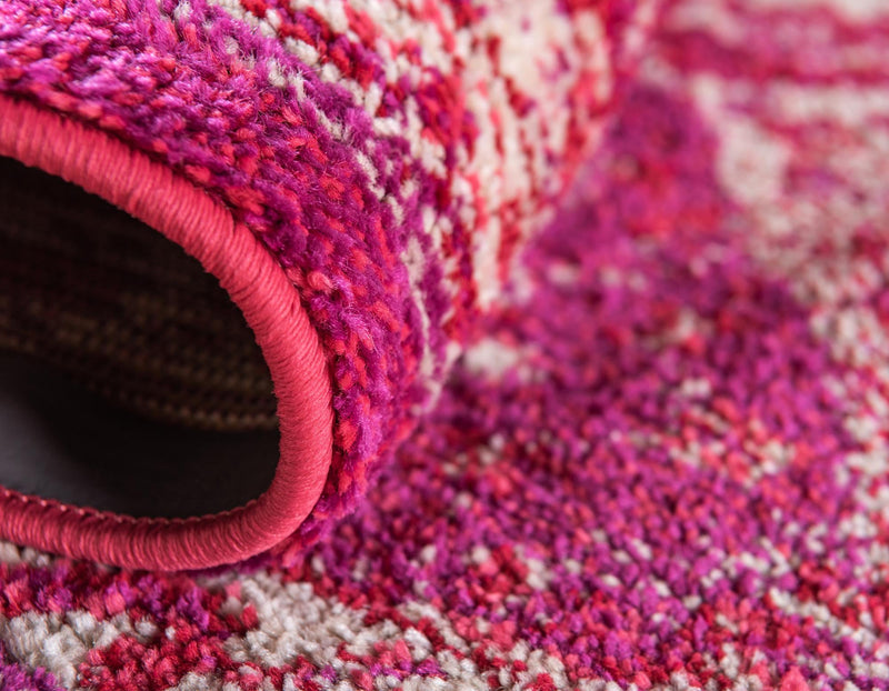 Brighton Terrace Collection Area Rug - Rottingdean (Magenta) Rectangle Magenta lifestyle 7