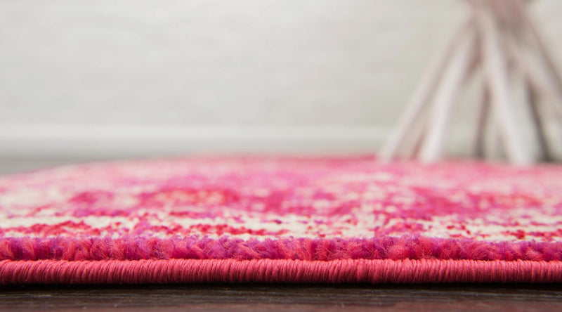 Brighton Terrace Collection Area Rug - Rottingdean (Magenta) Square Magenta lifestyle 23
