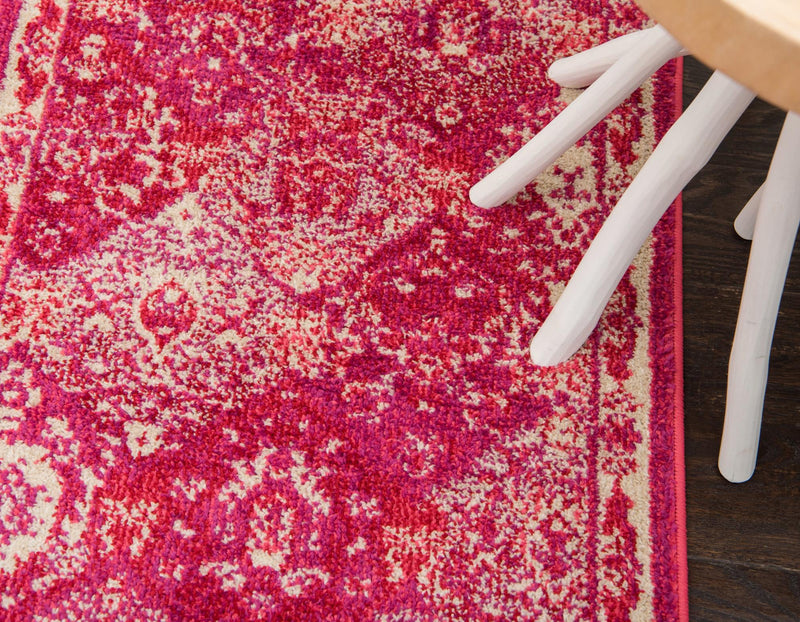 Brighton Terrace Collection Area Rug - Rottingdean (Magenta) Runner Magenta lifestyle 28
