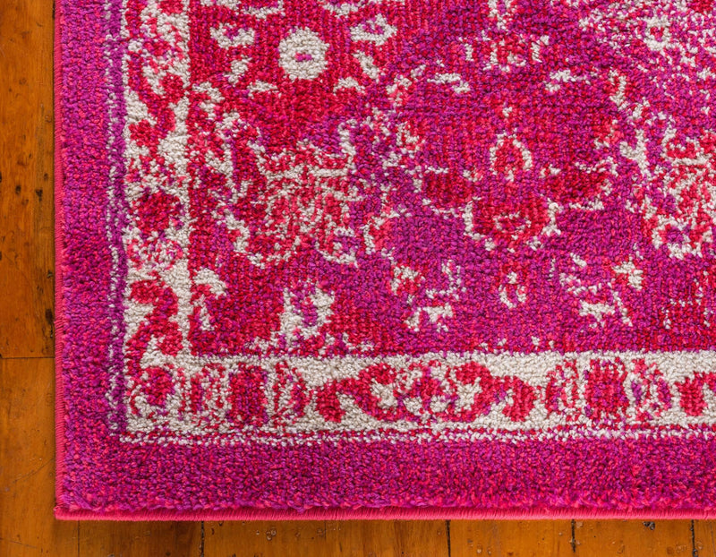Brighton Terrace Collection Area Rug - Rottingdean (Magenta) Runner Magenta lifestyle 37