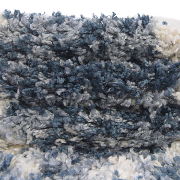 Cozy Cove Shag Collection Area Rug - Marina Rectangle Blue lifestyle 17