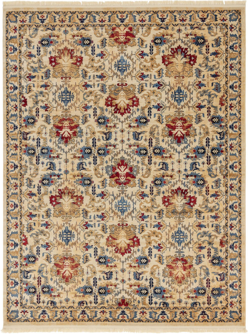Savannah Elegance Collection Area Rug - Charleston Rectangle Ivory lifestyle 2