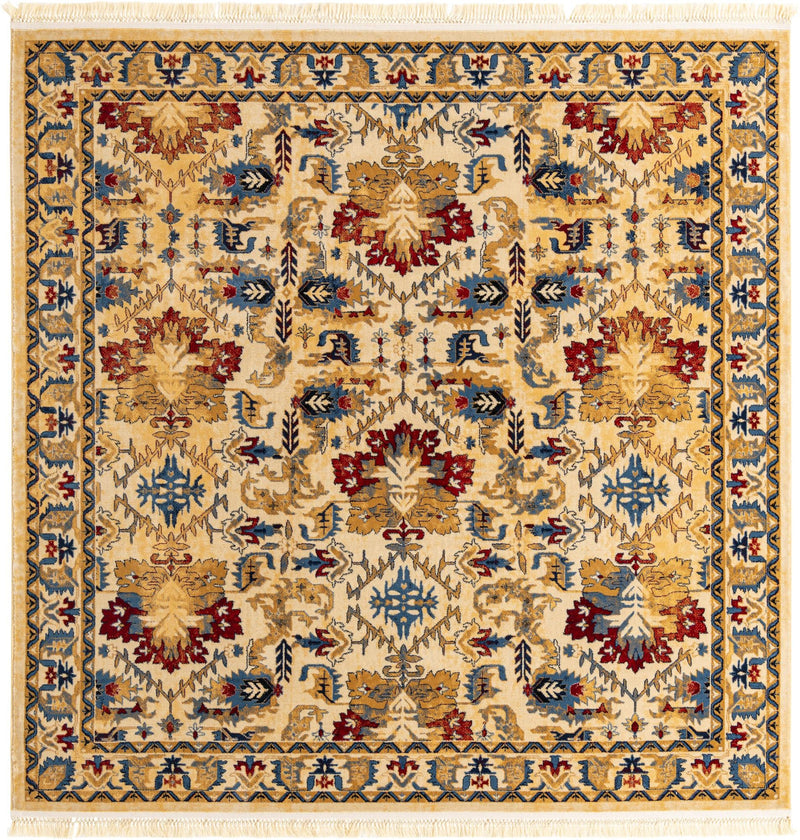 Savannah Elegance Collection Area Rug - Charleston Square Ivory lifestyle 20