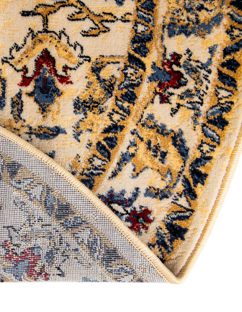 Savannah Elegance Collection Area Rug - Charleston Round Ivory lifestyle 68