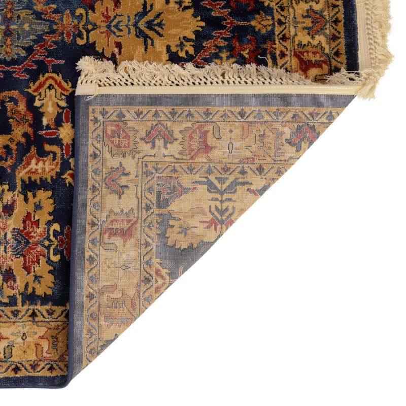Savannah Elegance Collection Area Rug - Charleston Rectangle Blue lifestyle 9