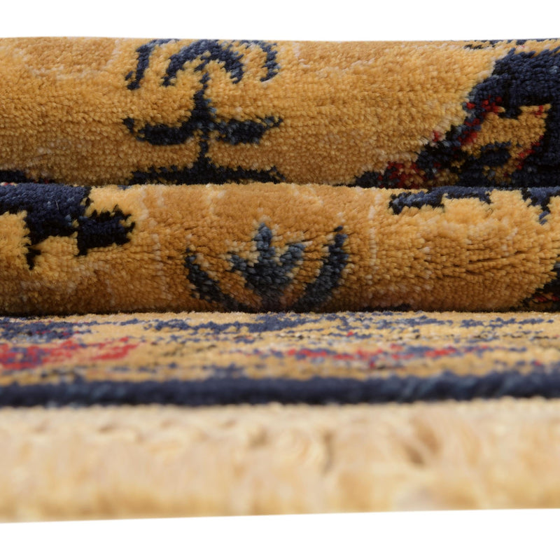 Savannah Elegance Collection Area Rug - Charleston Rectangle Blue lifestyle 14