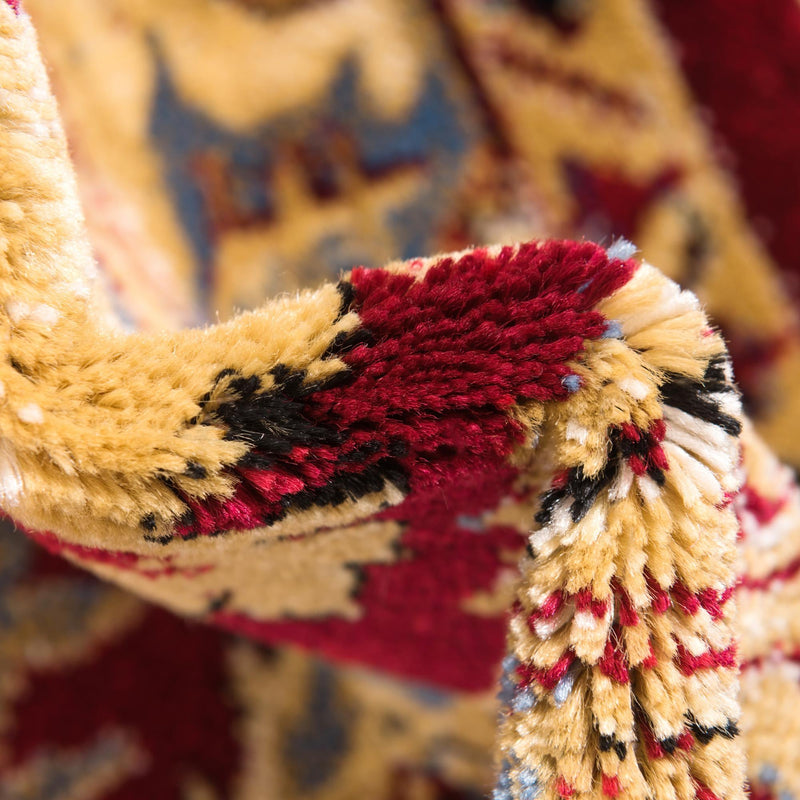 Savannah Elegance Collection Area Rug - Charleston Square Red lifestyle 43