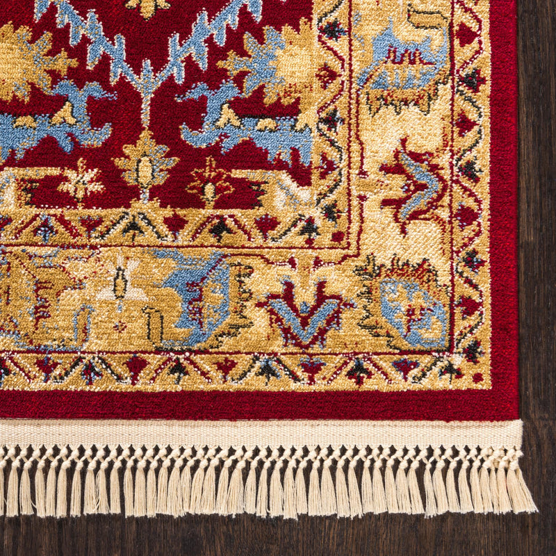 Savannah Elegance Collection Area Rug - Charleston Square Red lifestyle 47