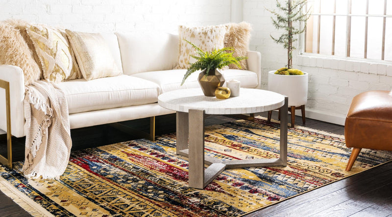 Savannah Elegance Collection Area Rug - Hilton Rectangle Multi lifestyle 3