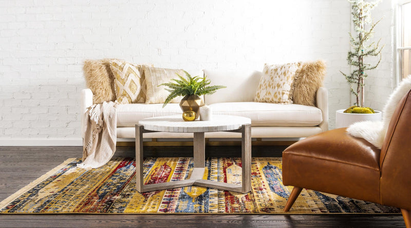 Savannah Elegance Collection Area Rug - Hilton Rectangle Multi lifestyle 4