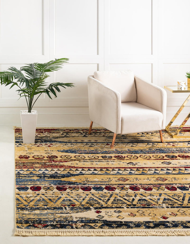 Savannah Elegance Collection Area Rug - Hilton Square Multi lifestyle 13