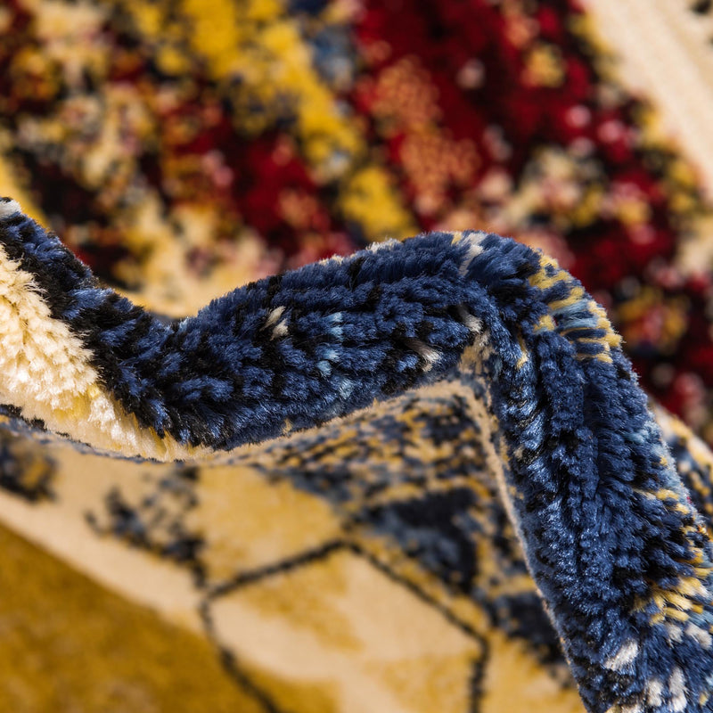 Savannah Elegance Collection Area Rug - Hilton Square Multi lifestyle 26