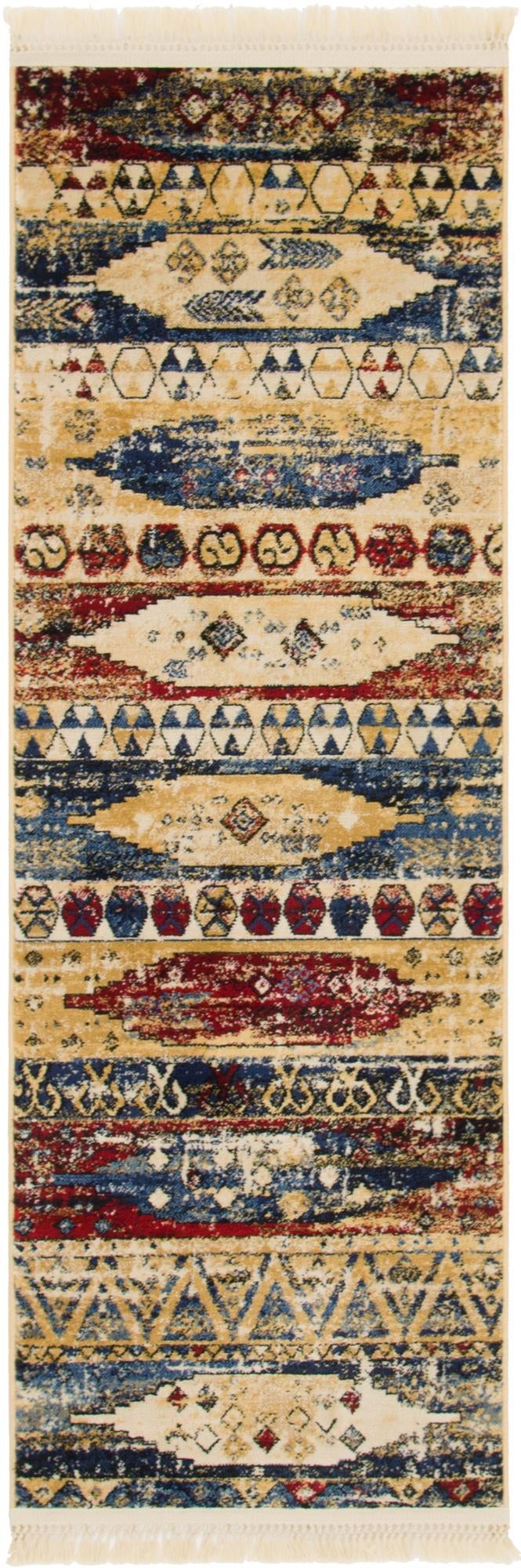 Savannah Elegance Collection Area Rug - Hilton Runner Multi lifestyle 12