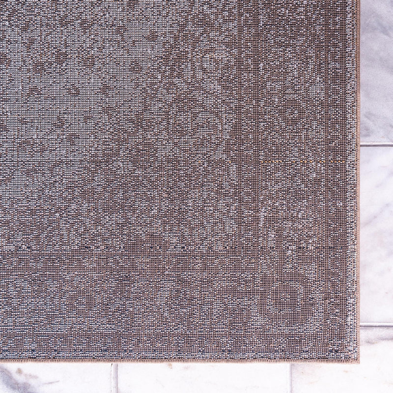 Dover Terrace Collection Area Rug - Marina (Light Brown) Rectangle Light Brown lifestyle 8