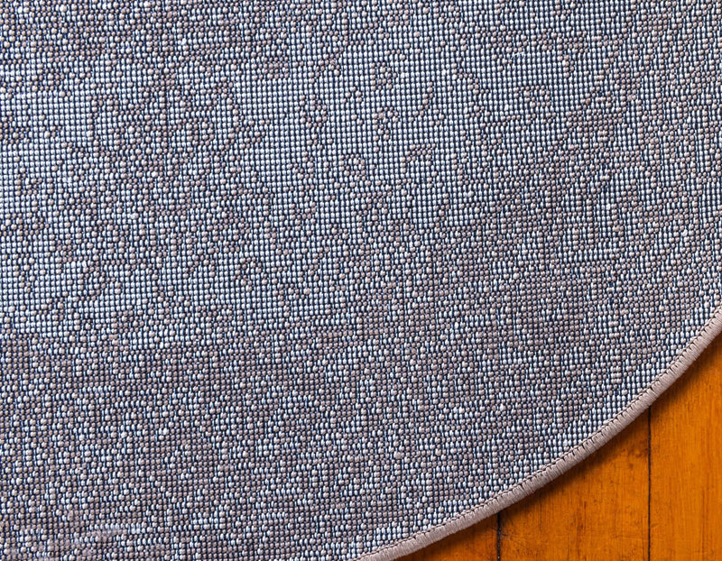 Dover Terrace Collection Area Rug - Marina (Light Brown) Round Light Brown lifestyle 20