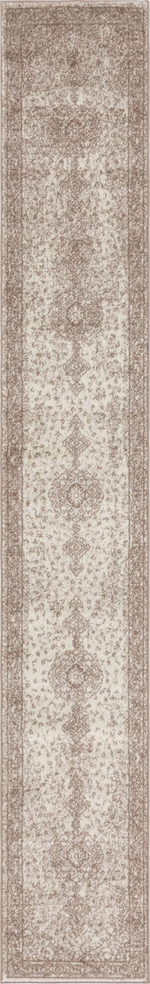 Dover Terrace Collection Area Rug - Marina (Light Brown) Runner Light Brown Main