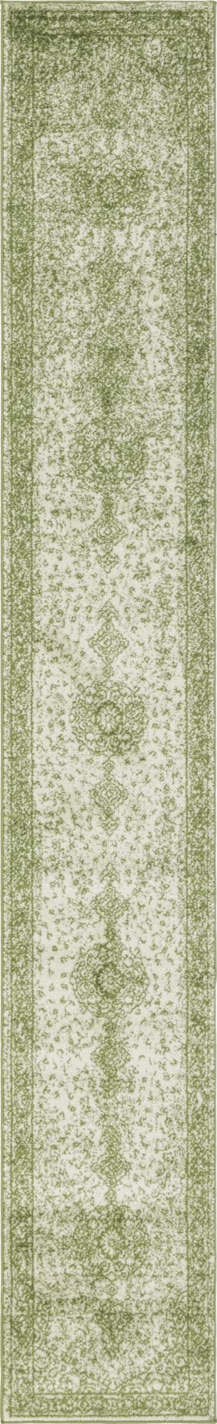 Dover Terrace Collection Area Rug - Marina (Green) Runner Green Main