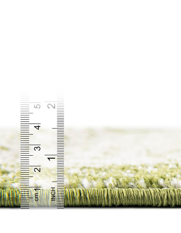 Dover Terrace Collection Area Rug - Marina (Green) Runner Green lifestyle 37
