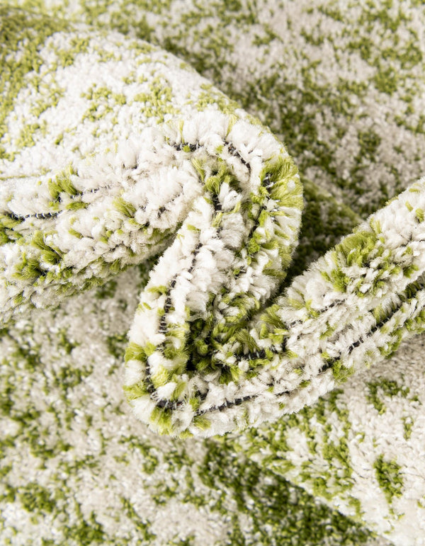 Dover Terrace Collection Area Rug - Marina (Green) Runner Green lifestyle 42