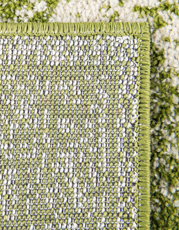 Dover Terrace Collection Area Rug - Marina (Green) Runner Green lifestyle 44