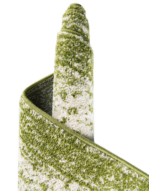 Dover Terrace Collection Area Rug - Marina (Green) Runner Green lifestyle 47