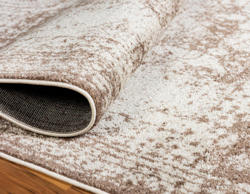 Dover Terrace Collection Area Rug - Lagoon (Light Brown) Rectangle Light Brown lifestyle 5