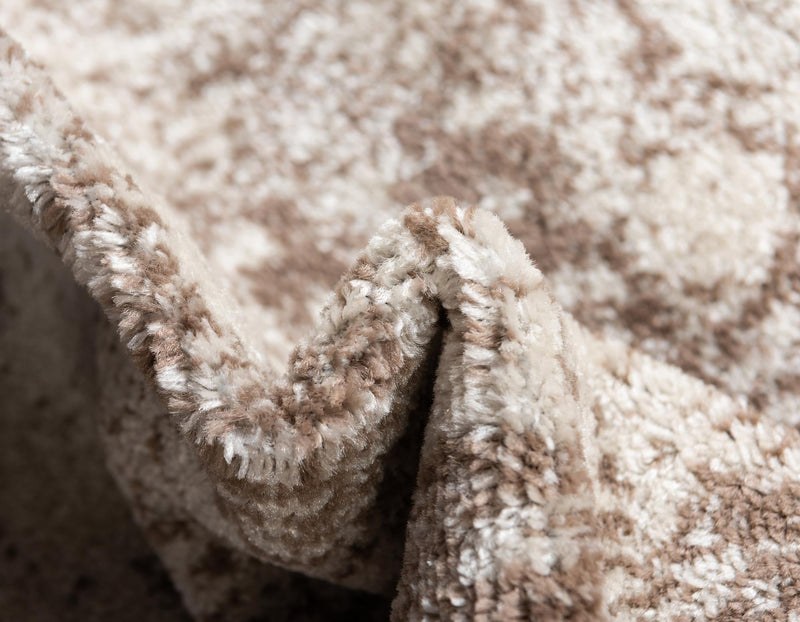Dover Terrace Collection Area Rug - Lagoon (Light Brown) Rectangle Light Brown lifestyle 6