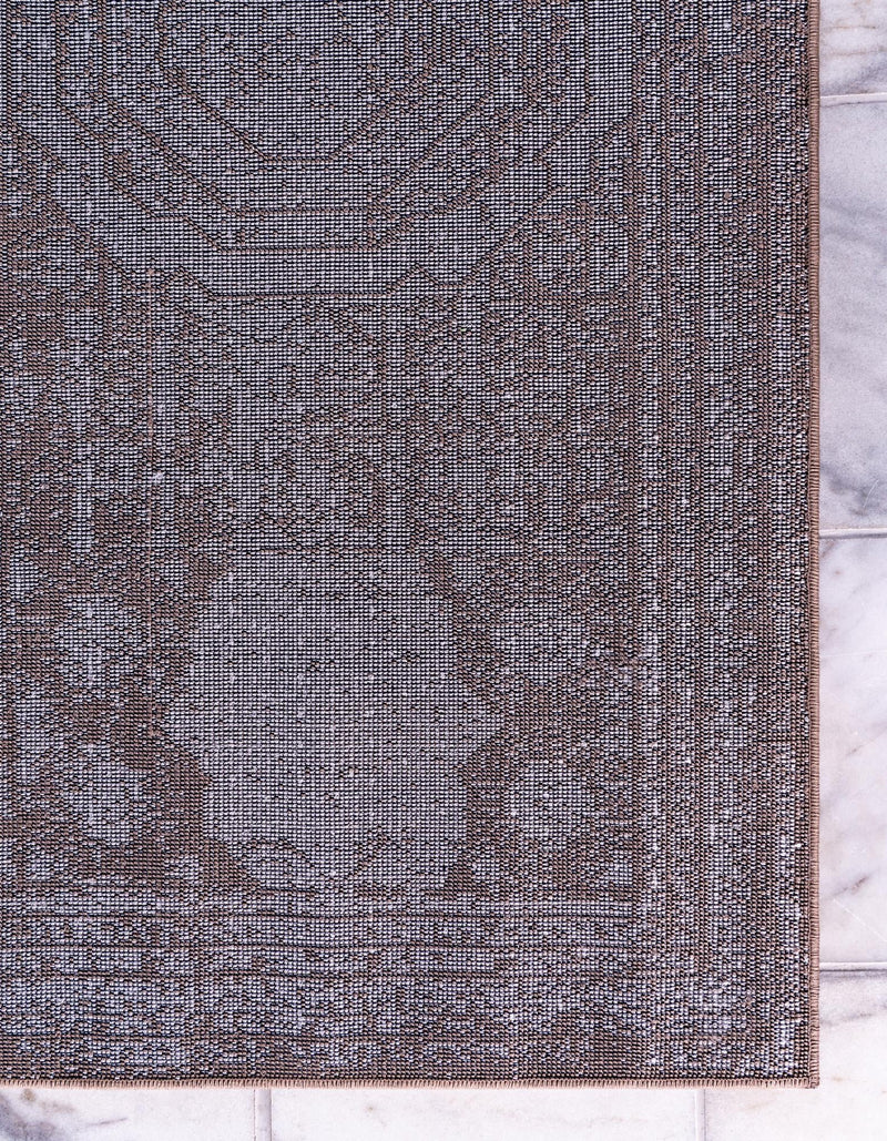 Dover Terrace Collection Area Rug - Lagoon (Light Brown) Rectangle Light Brown lifestyle 8