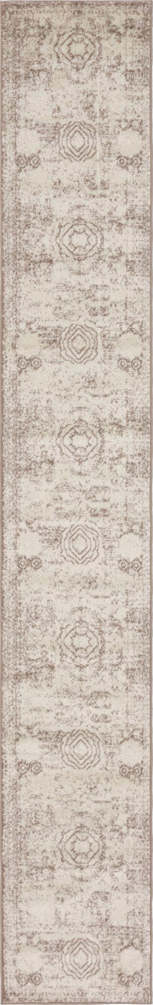 Dover Terrace Collection Area Rug - Lagoon (Light Brown) Runner Light Brown Main