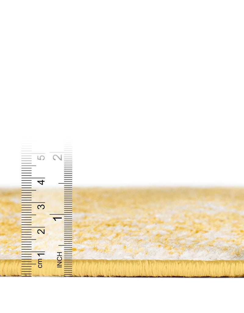 Dover Terrace Collection Area Rug - Lagoon (Yellow) Rectangle Yellow lifestyle 6